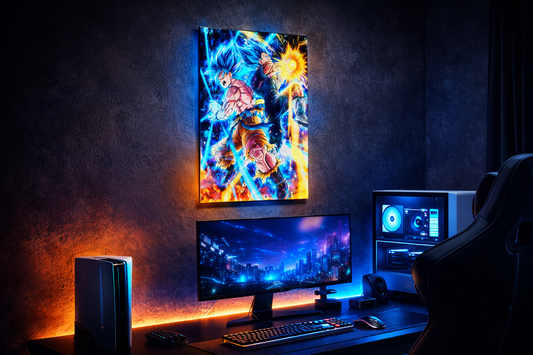 Goku & Vegeta: Saiyan Blue - Edición Metal Premium